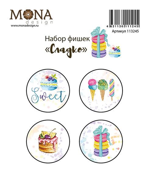 Набор фишек "Сладко" (Mona Design)