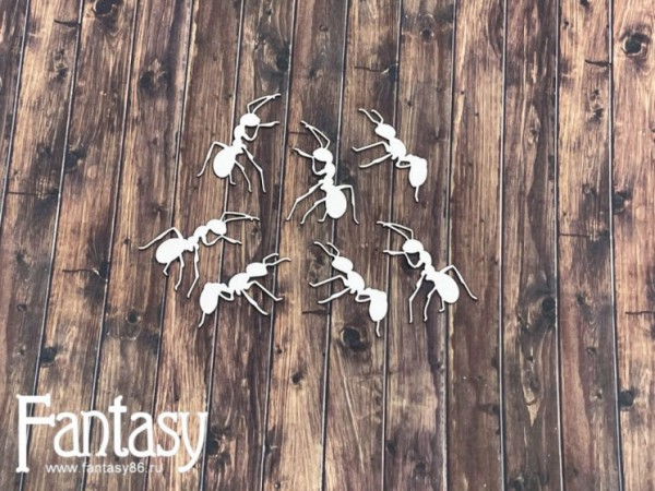 Набор чипборда "Набор Муравьи", 7 шт. (Fantasy, Россия) 