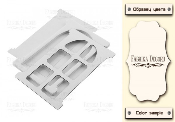 Заготовка для шейкера "Окно" 8.3х12 см (Фабрика декору, Украина)