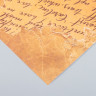 Бумага для скрапбукинга "Старинная рукопись" (Артузор, Россия)