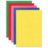 Набор цветной бархатной бумаги, А4, 5 листов (Юнландия)