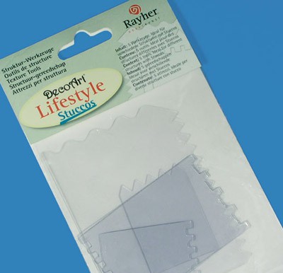 Набор шпателей для работы с глиной и штукатурками (Rayher)