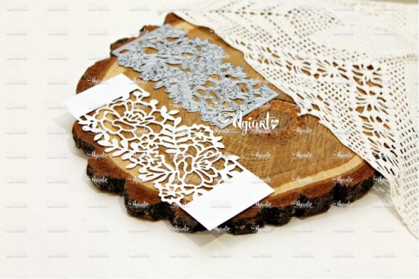 Нож для вырубки фоновый "Пионовая фантазия" (Agiart, Россия) 