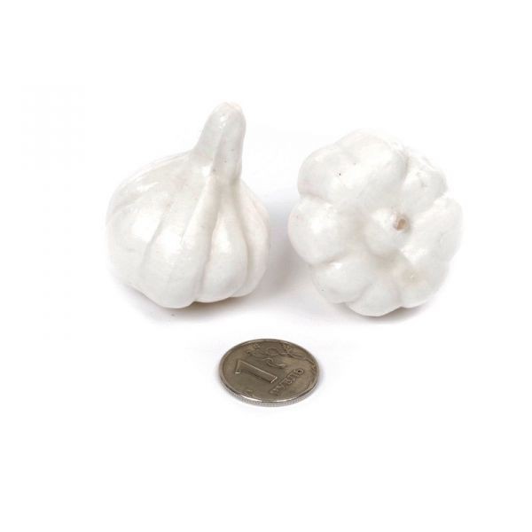 Аксессуар для декора "Чеснок", цвет Белый, 2 шт. 