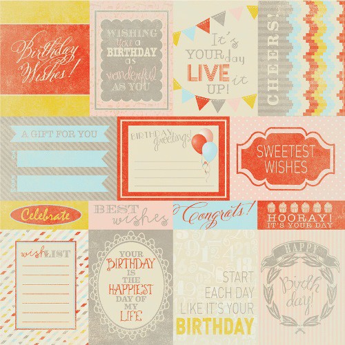 Бумага из коллекции Wishes "Enchancements" (Authentique) 