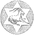 Штамп "Знак зодиака Козерог"