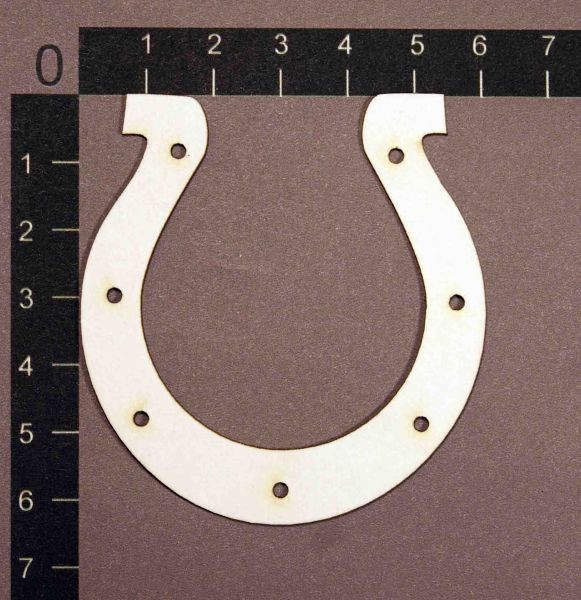 Фигурка из чипборда "Подкова"(By Mama Yaga, Россия)  