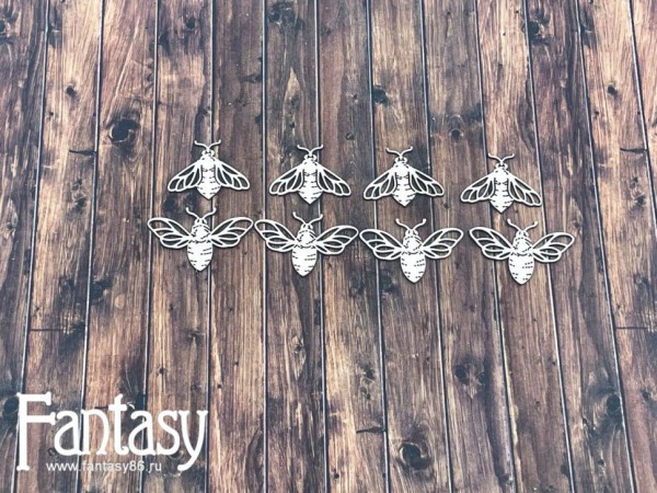 Набор чипборда "Набор Шмели", 8 шт. (Fantasy, Россия)  