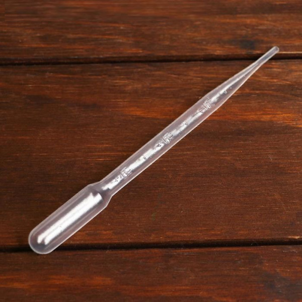 Пипетка для опытов и творчества, объем 3 мл