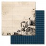 Набор бумаги 20*20 см из коллекции "Дневник туриста", 12 листов (ScrapMania)