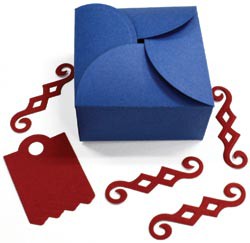 Ножи для вырубки "Коробочка Shape", 6 штук (Spellbinders)   