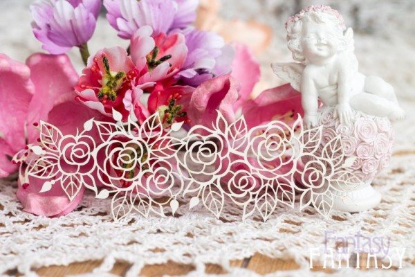 Чипборд "Розы" бордюр (Fantasy, Россия)