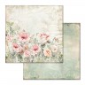 Набор бумаги 20*20 см из коллекции "Дом из роз", 10 листов (Stamperia)