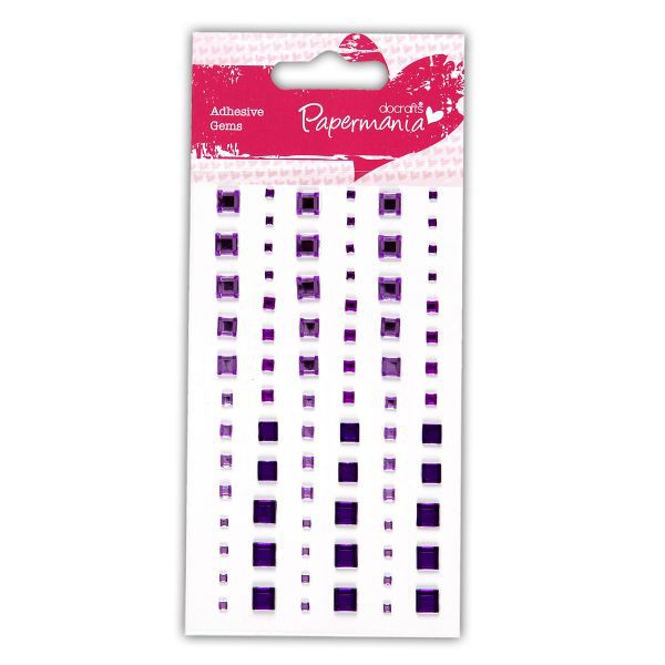 Набор декоративных страз "Мозаика Аметист", 78 шт. (Papermania)   