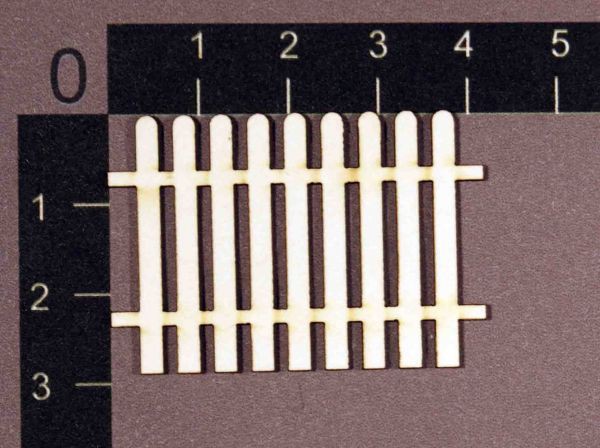 Фигурка из чипборда "Заборчик"(By Mama Yaga, Россия)  