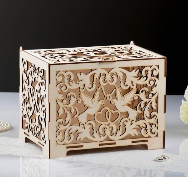 Набор для создания семейного банка "Мгновение", неокрашенный, 29х20х23 см.