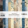 Набор бумаги из коллекции "Путешествие во времени", 10 листов (Mona design)