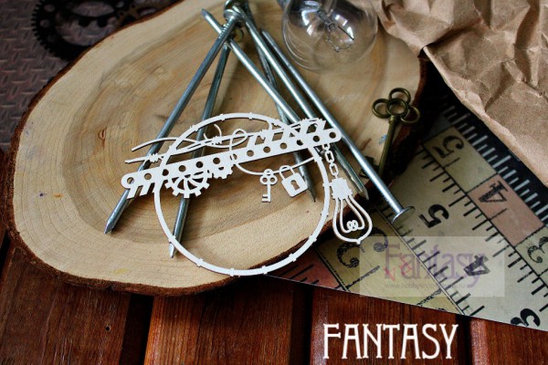 Чипборд из коллекции "Стимпанк" #373 (Fantasy, Россия) 