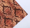 Бумага упаковочная глянцевая "Вензель" (коричневый), 1 лист 70*100 см