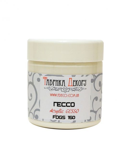 Покрытие Гессо, 150 мл (Фабрика декору, Украина) 