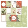 Набор бумаги 20*20 см из коллекции "Румяный Новый год", 12 листов (ScrapMania)