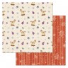 Набор бумаги 20*20 см из коллекции "Румяный Новый год", 12 листов (ScrapMania)
