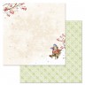 Набор бумаги 20*20 см из коллекции "Румяный Новый год", 12 листов (ScrapMania)