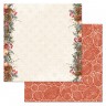 Набор бумаги 20*20 см из коллекции "Румяный Новый год", 12 листов (ScrapMania)