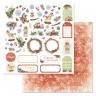 Набор бумаги 20*20 см из коллекции "Румяный Новый год", 12 листов (ScrapMania)