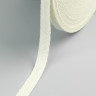 Киперная хлопковая лента однотонная, цвет Натуральный, ширина 10 мм, 1 метр