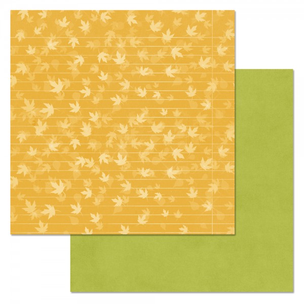 Бумага из коллекции "Школьный вальс" Сентябрь (ScrapMania)