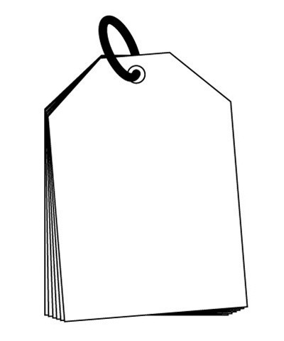 Акриловая фигурка "Тэг", 1 штука (Clearscraps)