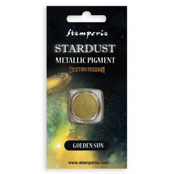 Пигмент металлизированный "Stardust pigment", цвет по выбору, 1 гр. (Stamperia)
