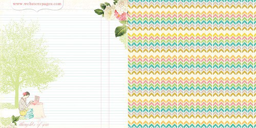 Бумага "Express Yourself" из коллекции Brandin O'Neill (Webster's Pages)