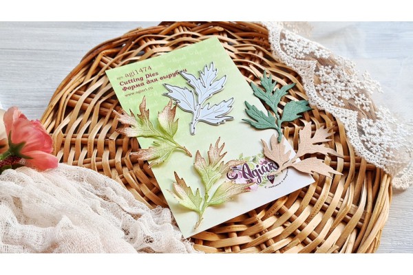 Нож для вырубки "Лист пиона" (Agiart, Россия)