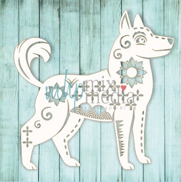 Фигура из чипборда из серии "Зодиак" Гав (My Hobby Point, Россия)