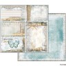 Набор бумаги Atelier, 10 листов (Stamperia) 