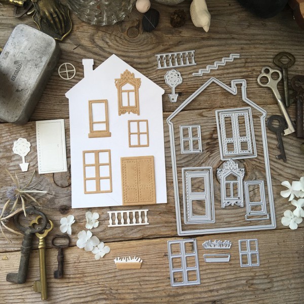 Ножи для вырубки "Дом, который построил Джек" (MiMiCut, Россия)  