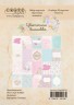 Набор карточек из коллекции "Цветочная вышивка", 20 шт. (Craft Paper, Россия)