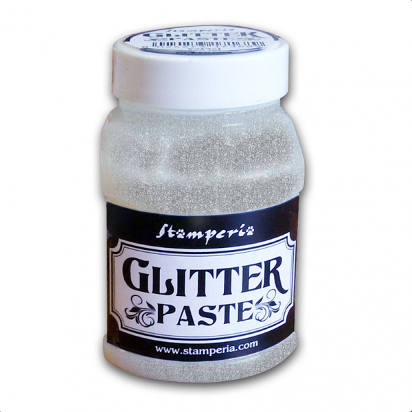 Паста с блестками "Glitter paste", 100 мл, цвет по выбору (Stamperia)