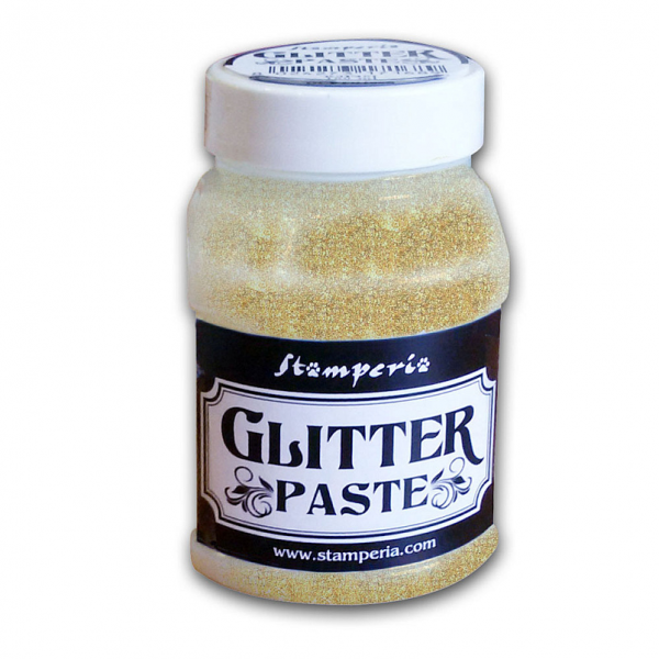 Паста с блестками "Glitter paste", 100 мл, цвет по выбору (Stamperia)