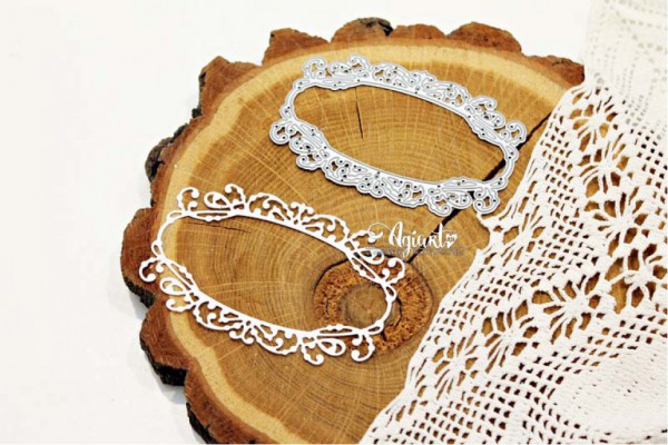 Нож для вырубки "Рамка "Элегантность №3" (Agiart, Россия) 