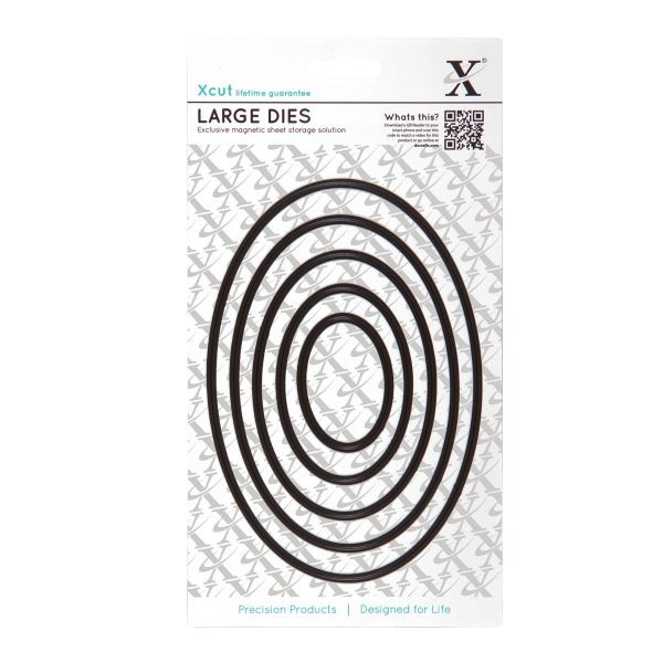 Хит! Ножи для вырубки "Овал", 5 штук (Docrafts) 