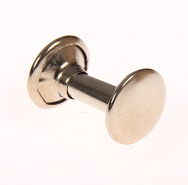 Заклепка для скрепления альбомов, 1.2 см, 1 шт., цвет по выбору Серебро/Золото