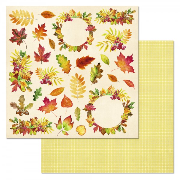 Бумага из коллекции "Школьный вальс" Картинки (для вырезания) (ScrapMania)