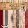 Набор бумаги 20*20 см из коллекции "Circus", 15 листов+бонус (Summer Studio, Россия) 
