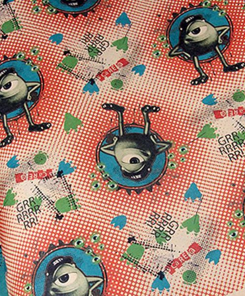 Бумага упаковочная крафт "Вазовски и Салливан", 1 лист 70*100 см  