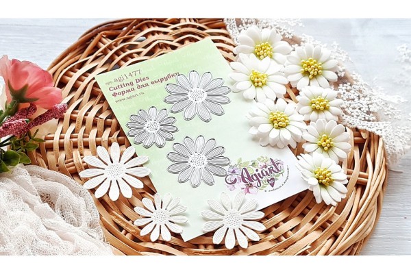 Набор ножей для вырубки "Ромашки" (Agiart, Россия)