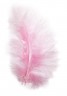 Перья декоративные 8 см, 10 шт., цвет Розовый (Rayher) 
