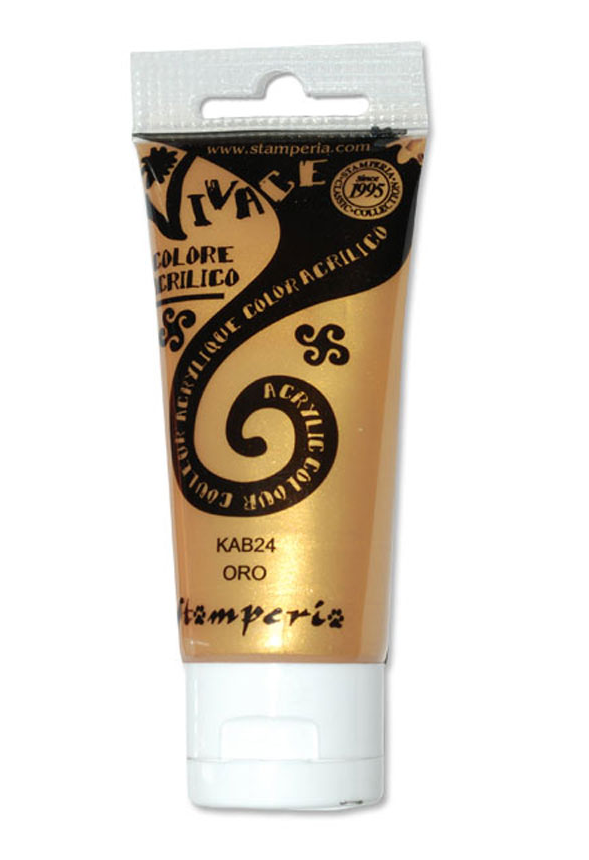 Краска акриловая Vivace, цвет по выбору, 60 мл (Stamperia, Италия)  